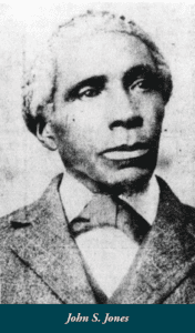 Black and white portrait photo of John S. Jones