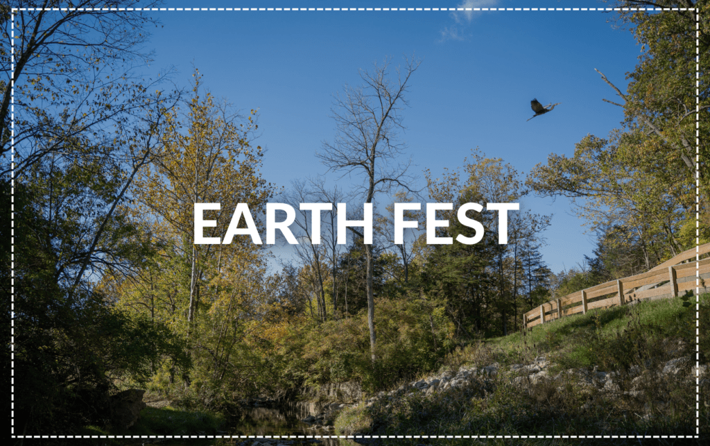 EarthFest blog post cover with text