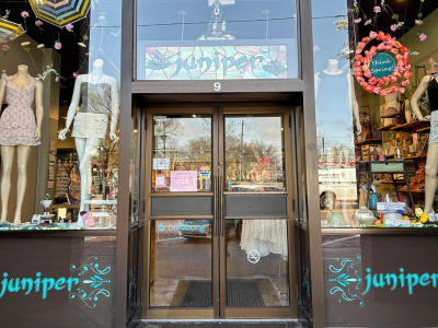 Exterior store front of Juniper