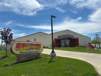 Exterior store front of Wild Berry Factory shop