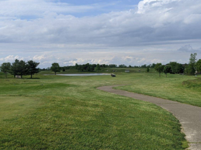 Golf cart path at Indian Ridge golf course