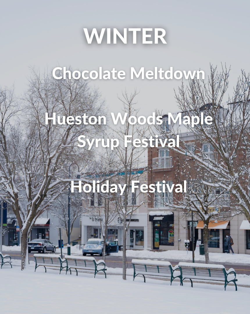 Winter Events Chocolate Meltdown, Hueston Woods Maple Syrup Festival, and Holiday Festival