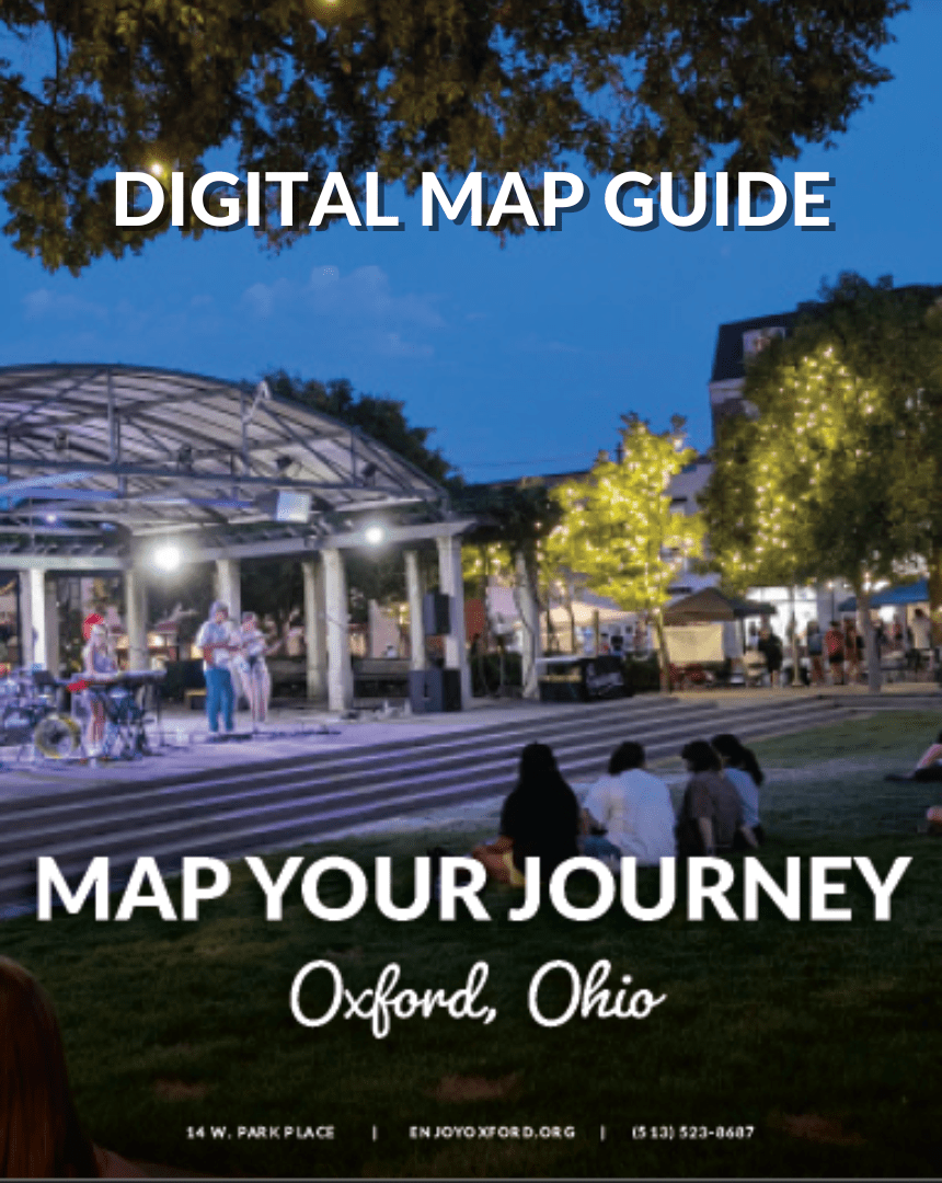 Digital Map Guide. Map Your Journey Oxford, Ohio