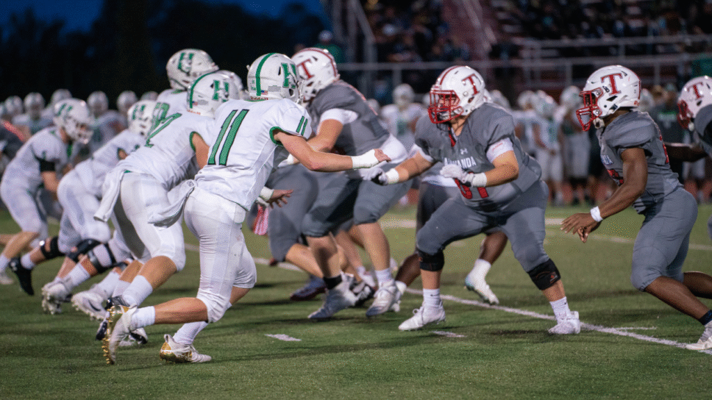 photo of Talawanda Varsity football homecoming game