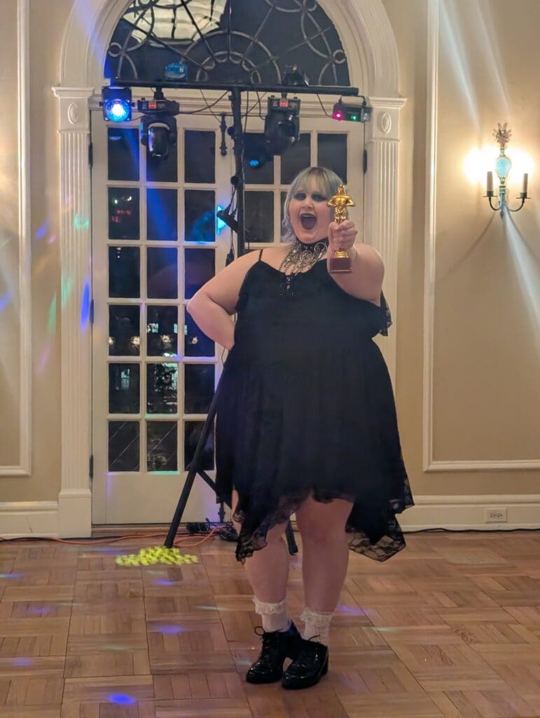 Oxford Pride Prom "Best make-up" winner