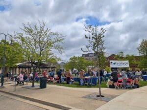 Corner of Main st. and E Park Pl. photo of Earth Fest at Oxford Memorial Park