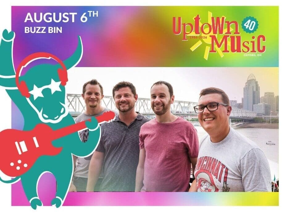 August 6th - Members of band posing for photo