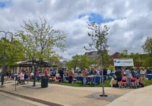 Corner of Main st. and E Park Pl. photo of Earth Fest at Oxford Memorial Park