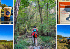 Hike-A-Thon Oxford, Ohio 2024 photo collage