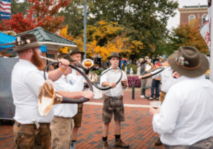 German Hunting Horns at Uptown, Oxford